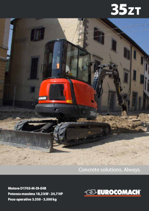 Miniexcavadoras Eurocomach 35 ZT