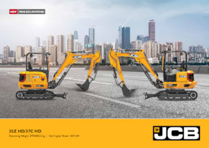 Miniexcavadoras JCB 37C HD