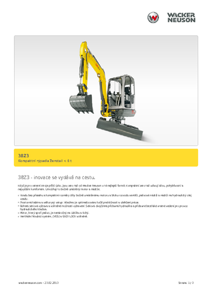 Miniexcavadoras Wacker Neuson 38 Z 3