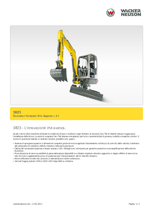 Miniexcavadoras Wacker Neuson 38 Z 3