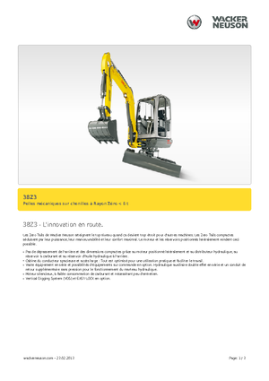 Miniexcavadoras Wacker Neuson 38 Z 3