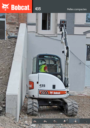 Miniexcavadoras Bobcat 435