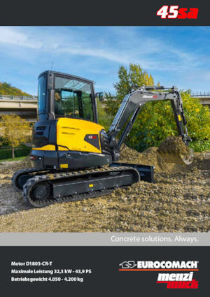 Miniexcavadoras Eurocomach 45sa