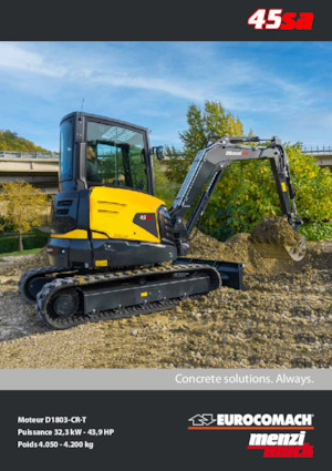 Miniexcavadoras Eurocomach 45sa