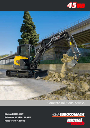 Miniexcavadoras Eurocomach 45va