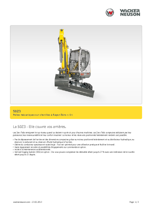 Miniexcavadoras Neuson 50 Z 3