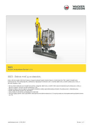 Miniexcavadoras Neuson 50 Z 3