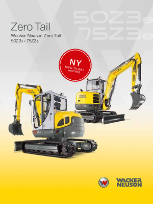 Miniexcavadoras Neuson 50Z 3