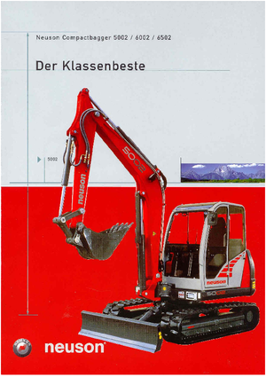 Miniexcavadoras Neuson 6002