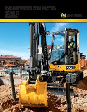 Miniexcavadoras John Deere Construction 35G