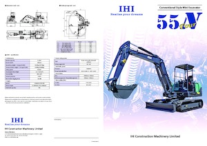 Miniexcavadoras Kato 55N4