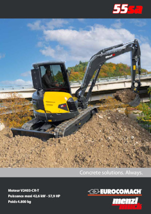 Miniexcavadoras Eurocomach 55sa