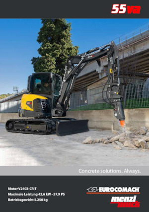 Miniexcavadoras Eurocomach 55va