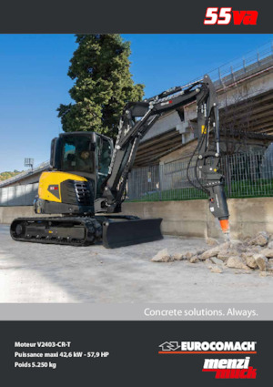 Miniexcavadoras Eurocomach 55va