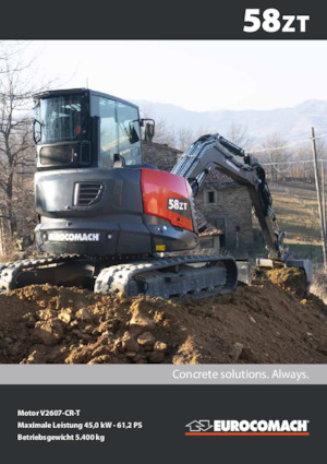 Miniexcavadoras Eurocomach 58 ZT