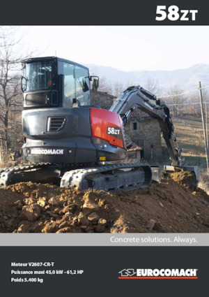 Miniexcavadoras Eurocomach 58 ZT