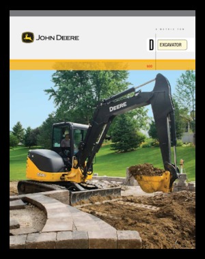 Excavadoras de orugas John Deere Construction 60D