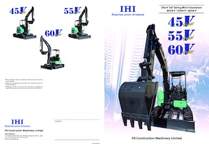 Miniexcavadoras Kato 60V4-F