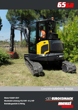 Miniexcavadoras Eurocomach 65sa