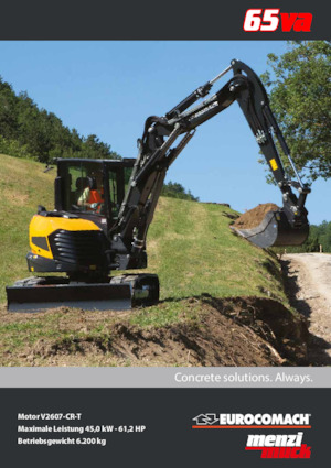 Miniexcavadoras Eurocomach 65va