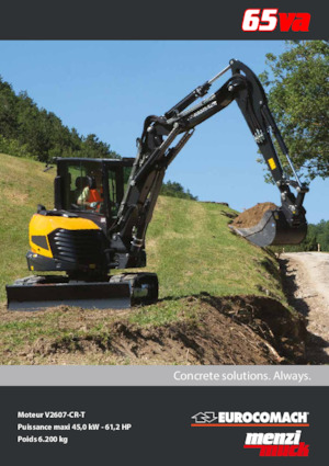 Miniexcavadoras Eurocomach 65va