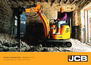 Miniexcavadoras JCB 8008 CTS