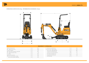 Miniexcavadoras JCB 8008