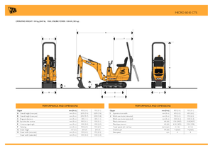 Miniexcavadoras JCB 8010 CTS
