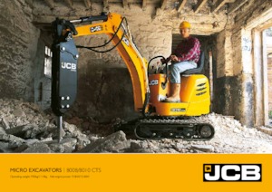 Miniexcavadoras JCB 8010 CTS