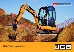 Miniexcavadoras JCB 8018 CTS