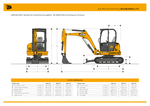 Miniexcavadoras JCB 8025 ZTS