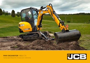 Miniexcavadoras JCB 8026 CTS