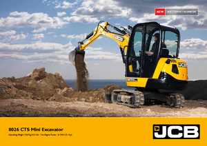 Miniexcavadoras JCB 8026 CTS