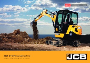 Miniexcavadoras JCB 8026 CTS