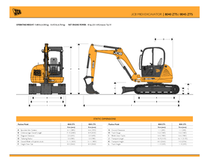 Miniexcavadoras JCB 8045 ZTS