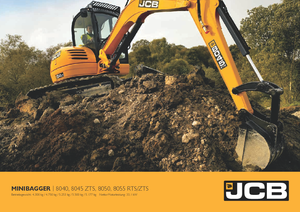 Miniexcavadoras JCB 8050 RTS