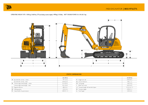 Miniexcavadoras JCB 8055 RTS