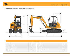 Miniexcavadoras JCB 8055 RTS