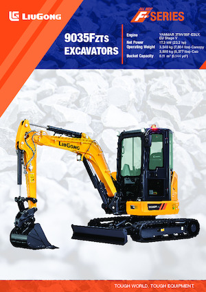 Miniexcavadoras Liugong 9035FZTS