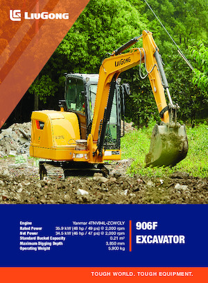 Miniexcavadoras Liugong 906F