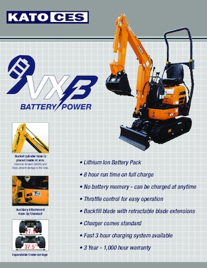 Miniexcavadoras Kato 9VXB