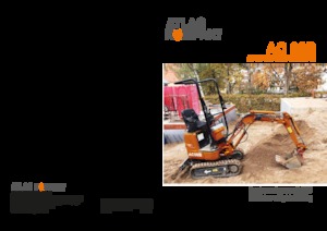 Miniexcavadoras Atlas Kompakt AC 08B