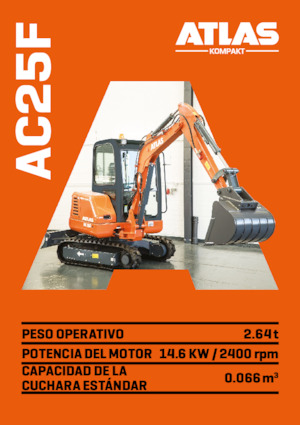 Miniexcavadoras Atlas Kompakt AC 25F 