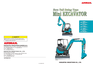 Miniexcavadoras Airman AX 38 U 5