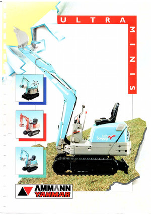 Miniexcavadoras Yanmar B 08 R