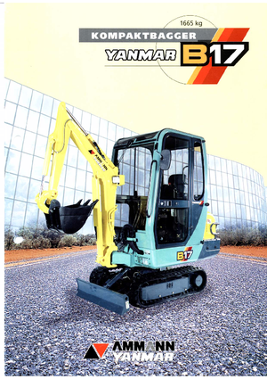 Miniexcavadoras Yanmar B 17