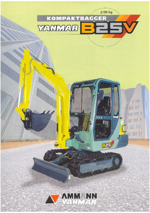 Miniexcavadoras Yanmar B 25 V