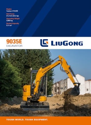 Miniexcavadoras Liugong 9035E