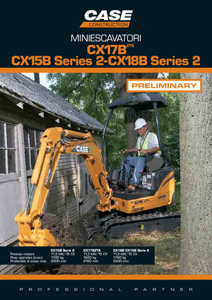 Miniexcavadoras Case CX18B S-2