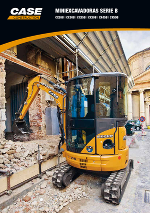 Miniexcavadoras Case CX35B ZTS